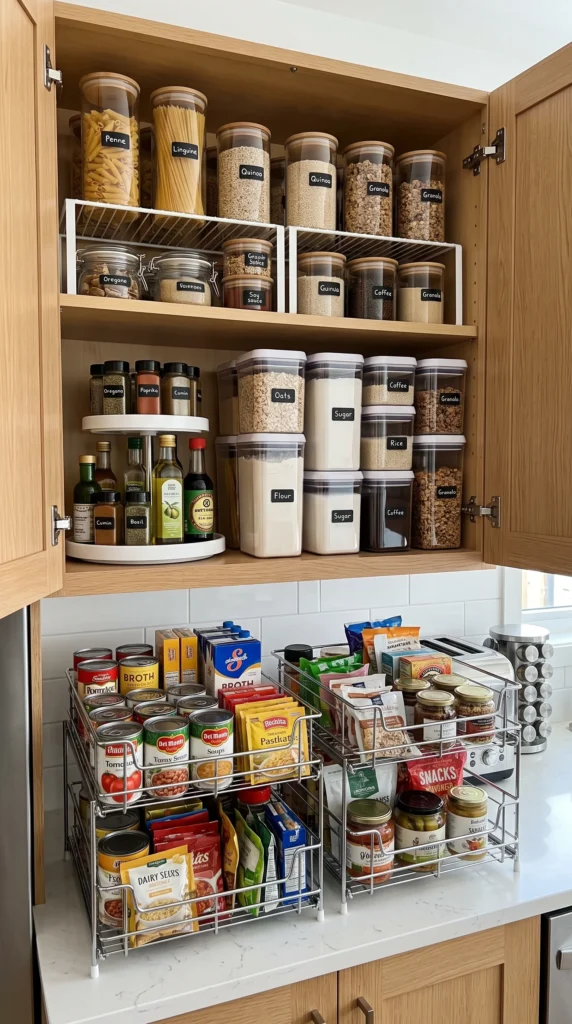 Maximize Cabinet Organization
