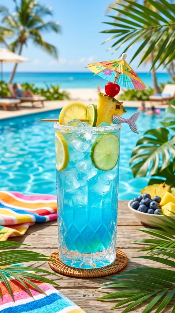 Mermaid Water Mocktail