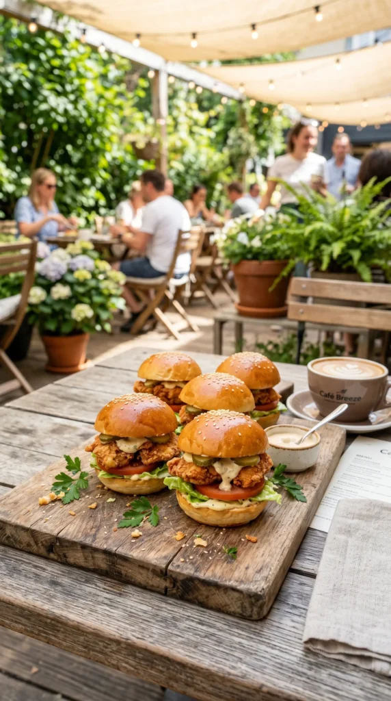Mini Chicken Sandwich Sliders