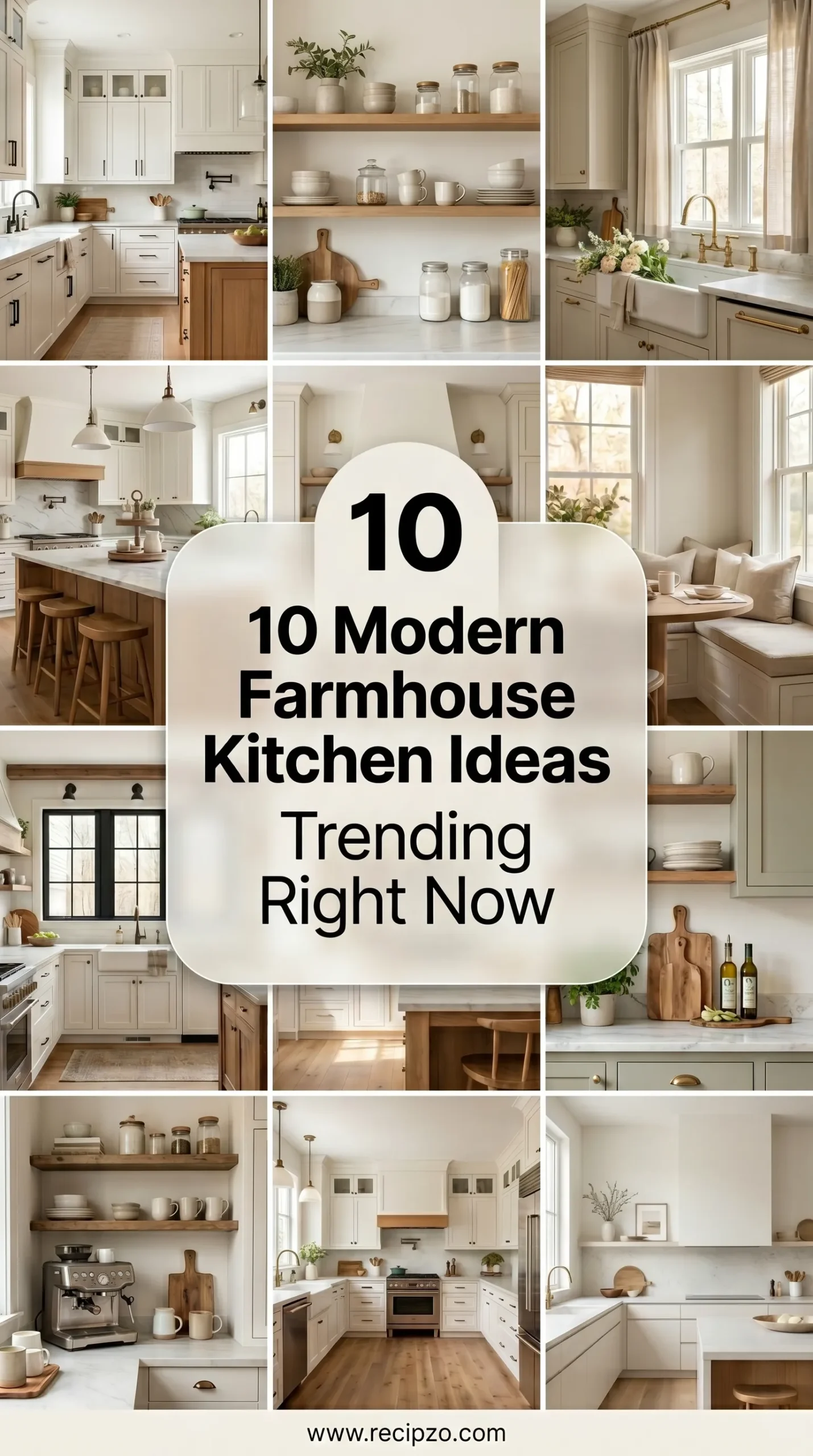 Modern Farmhouse Kitchen Ideas Trending Right Now