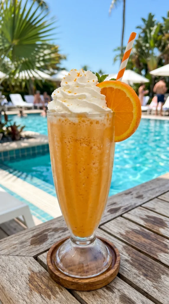 Orange Creamsicle Milkshake