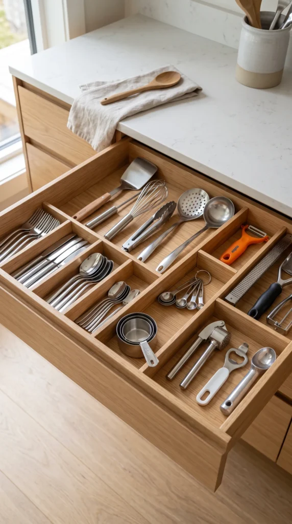 Organize Drawers with Dividers