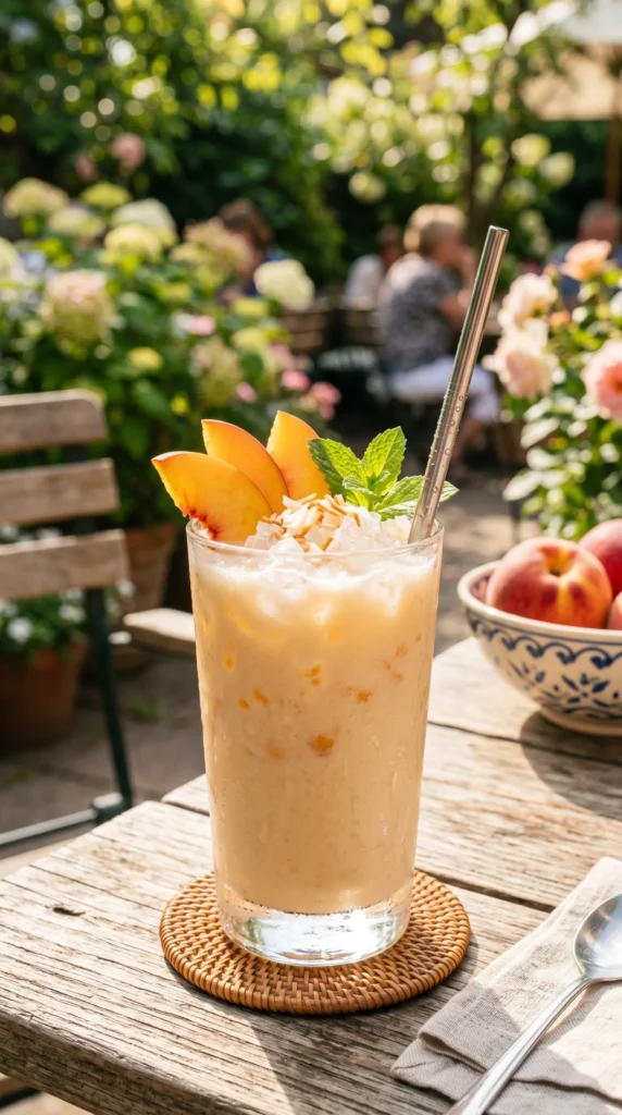 Peach Coconut Cooler