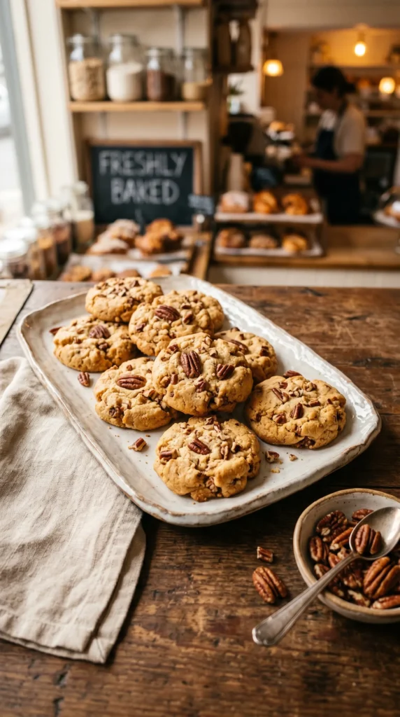Pecan Shortbread Cookies