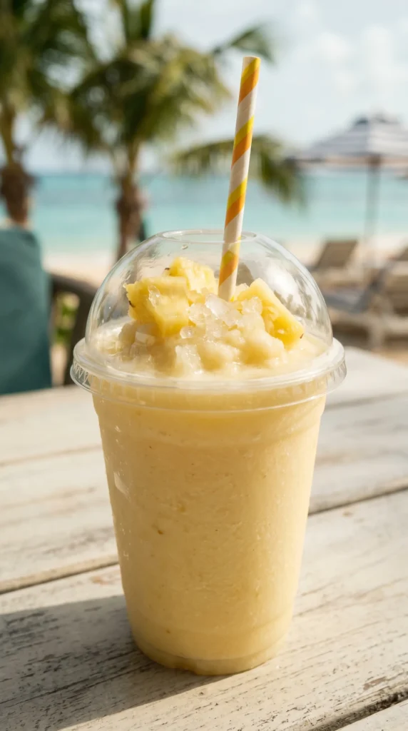 Pineapple Coconut Chill Slushie Cup