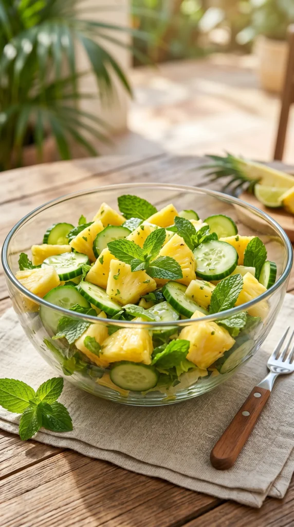 Pineapple Digestive Salad