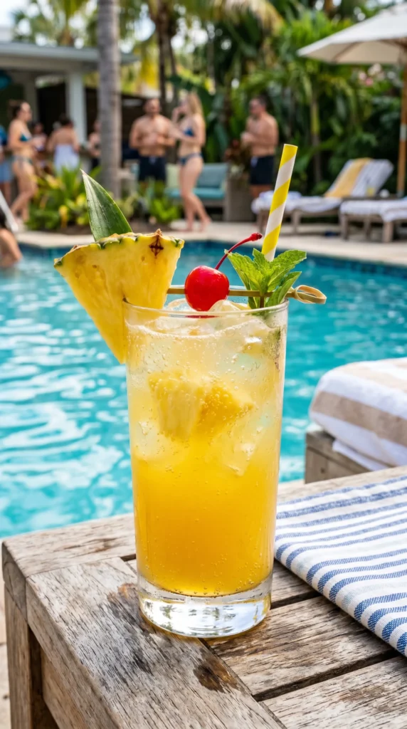 Pineapple Splash Mocktail