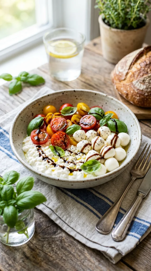 Protein-Packed Caprese Bowl