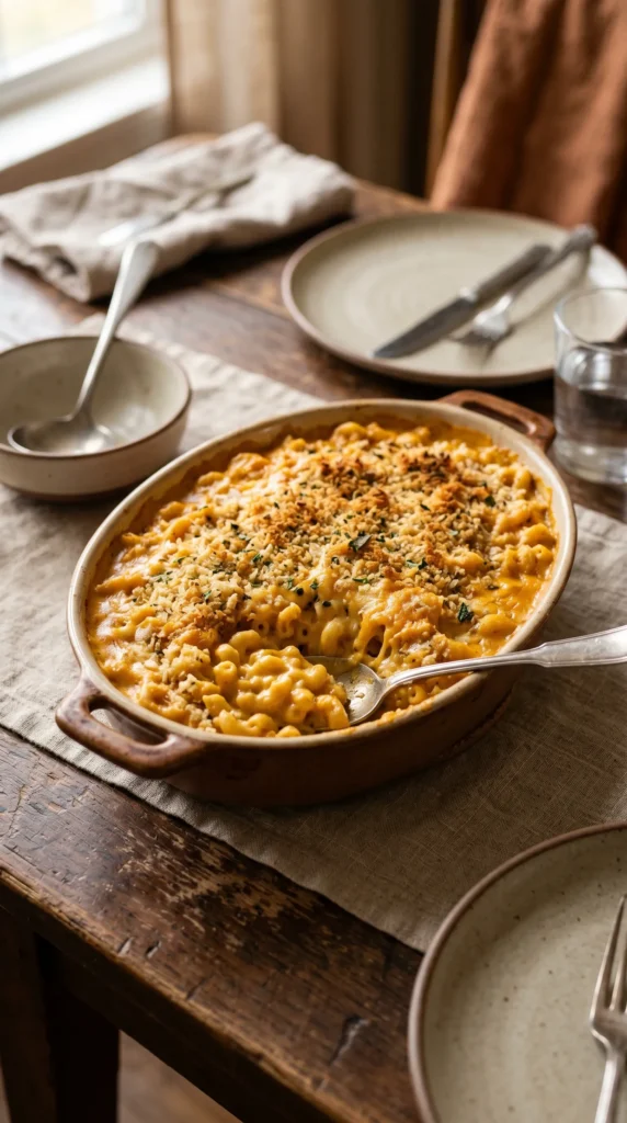 Pumpkin Mac and Cheese