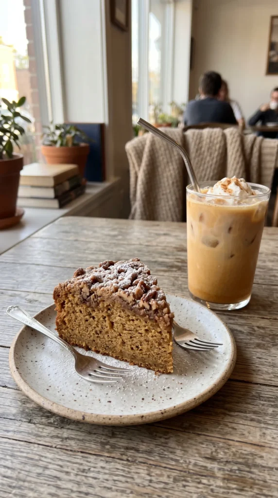 Pumpkin Spice Coffee Cake