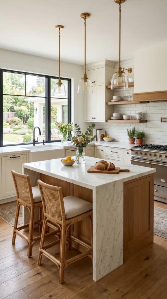 Quartz or Marble Countertops