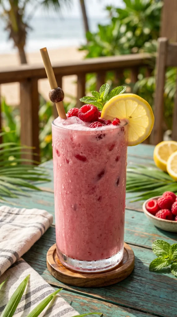 Raspberry Coconut Cooler