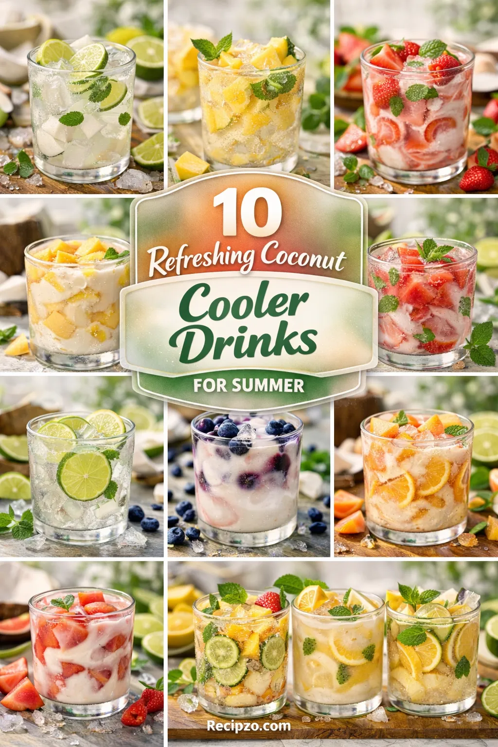 Refreshing Coconut Cooler Drinks for Summer