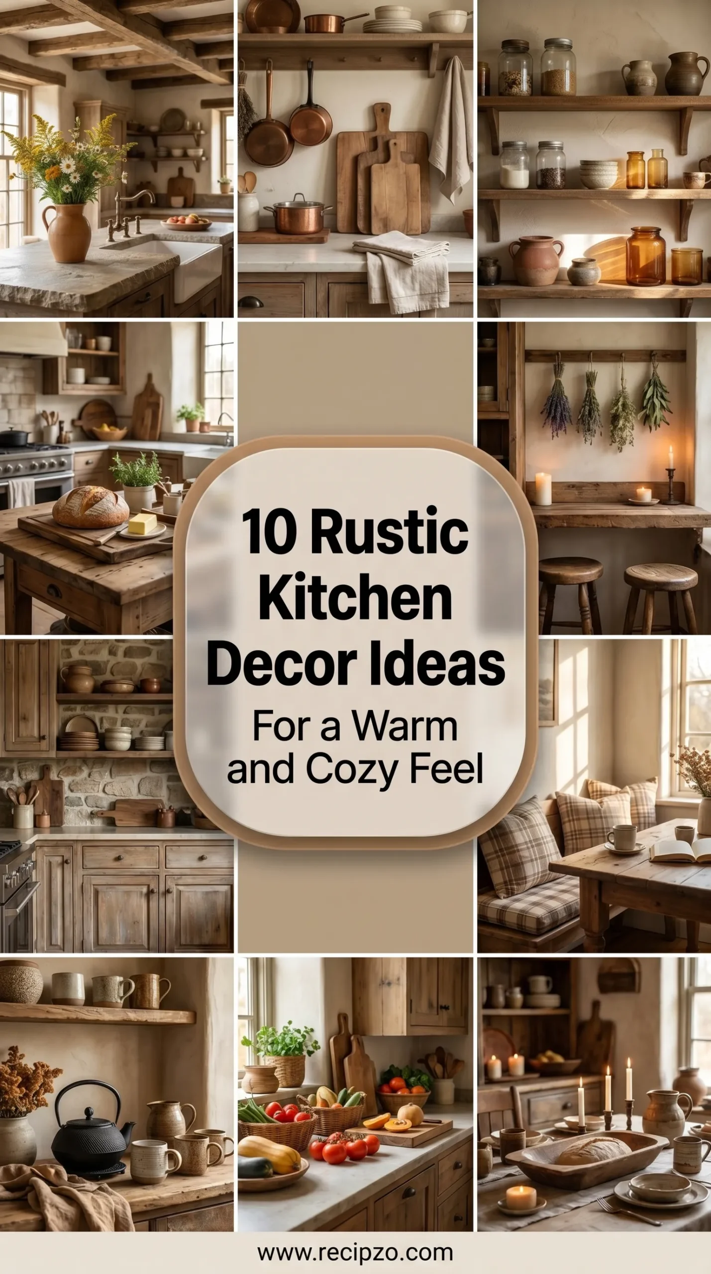 Rustic Kitchen Decor Ideas for a Warm and Cozy Feel