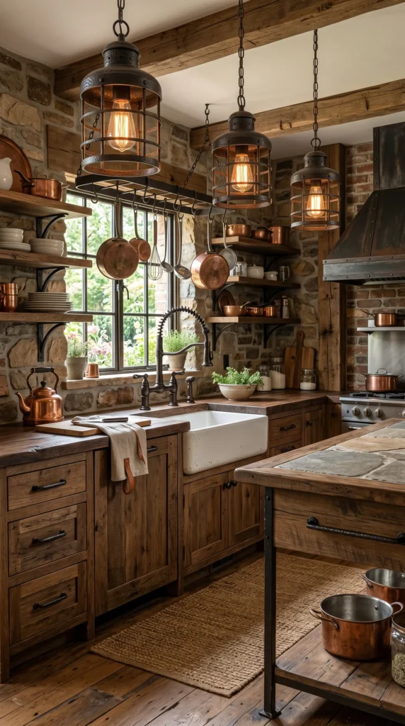 Rustic Metal Fixtures