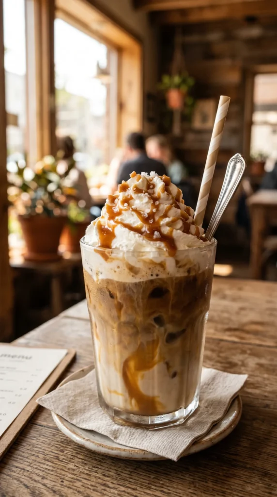 Salted Caramel Cold Coffee