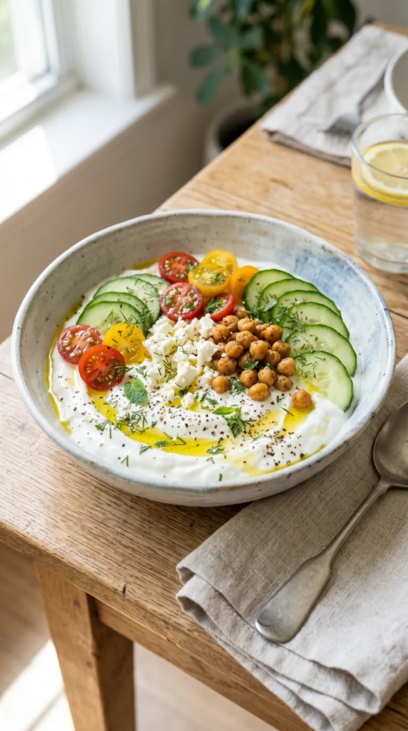 Savory Greek Yogurt Bowl