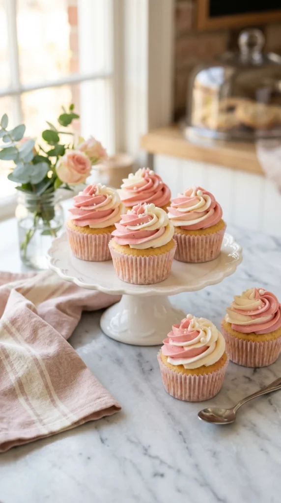 Simple Two-Tone Frosting