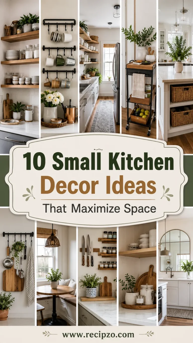 Small Kitchen Decor Ideas That Maximize Space