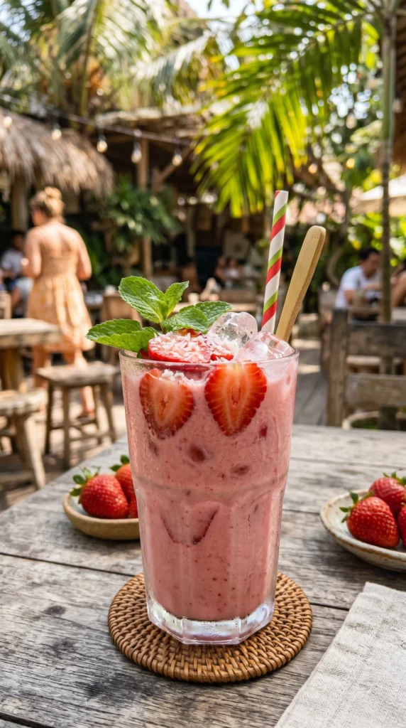 Strawberry Coconut Cooler