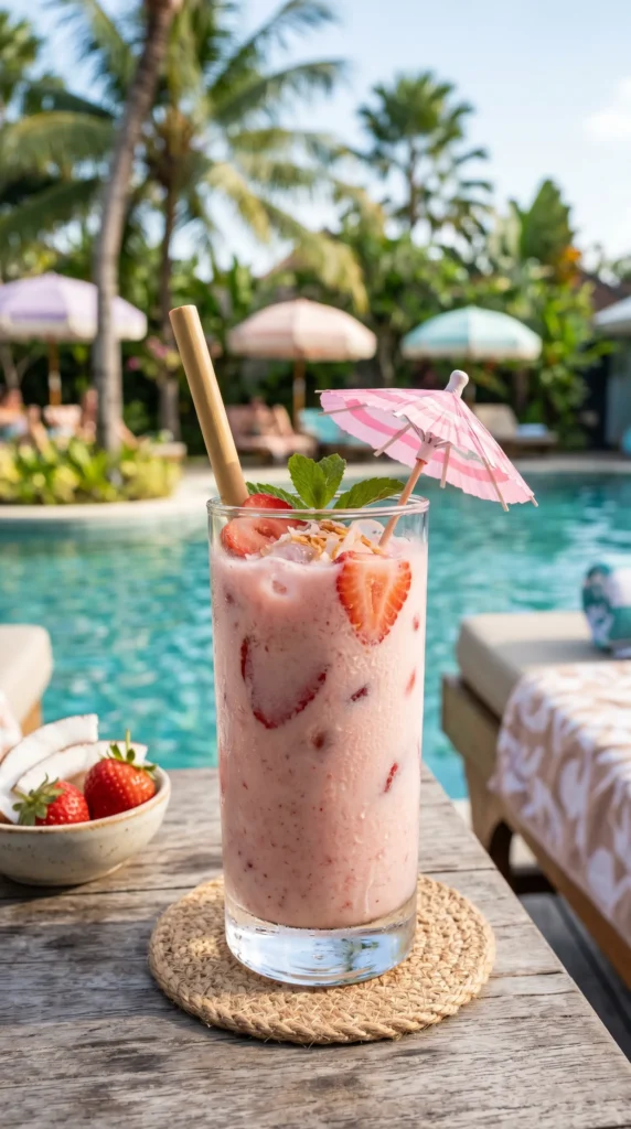 Strawberry Coconut Cooler