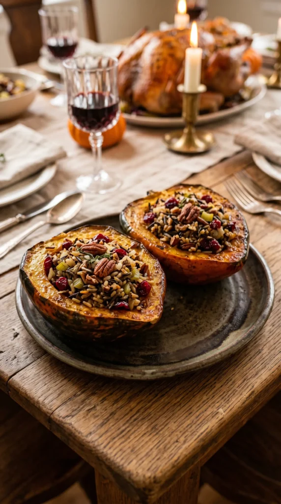 Stuffed Acorn Squash