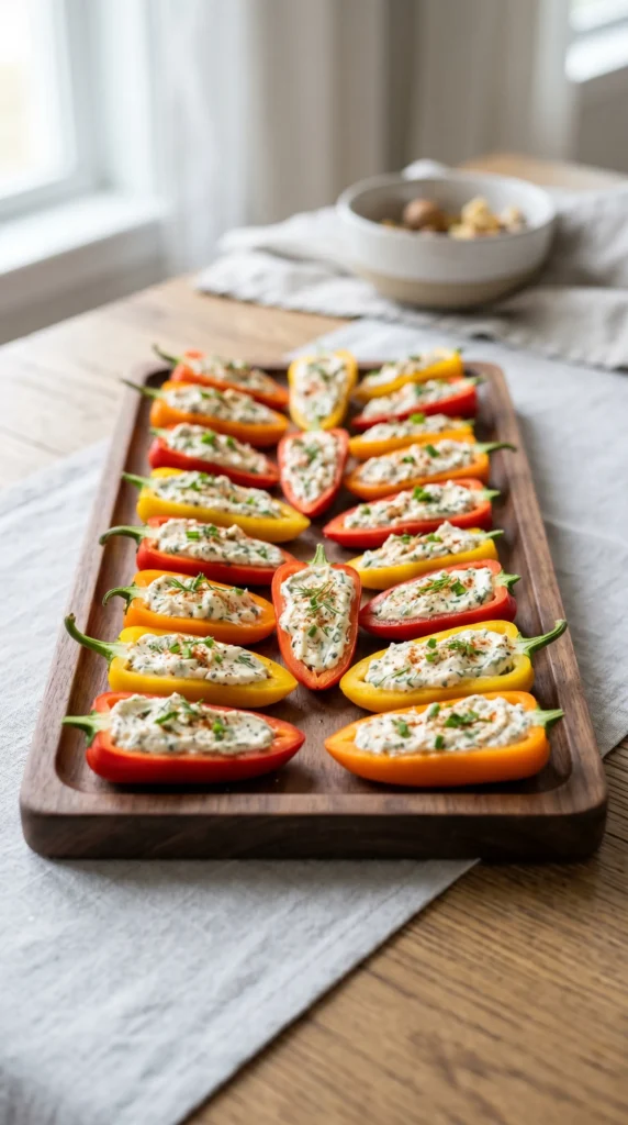 Stuffed Mini Sweet Peppers