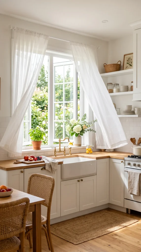 Switch to Light Kitchen Curtains