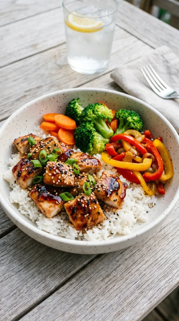 Teriyaki Chicken Rice Bowls