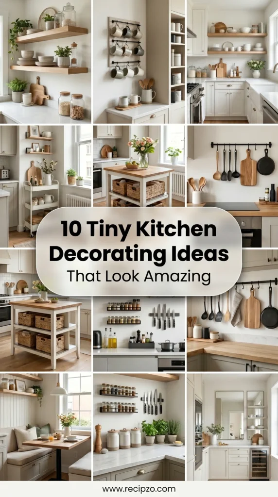 Tiny Kitchen Decorating Ideas That Look Amazing