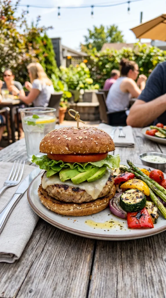 Turkey Burgers with Avocado