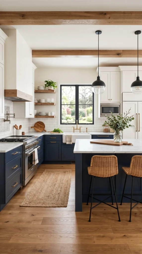 Two-Tone Kitchen Cabinets