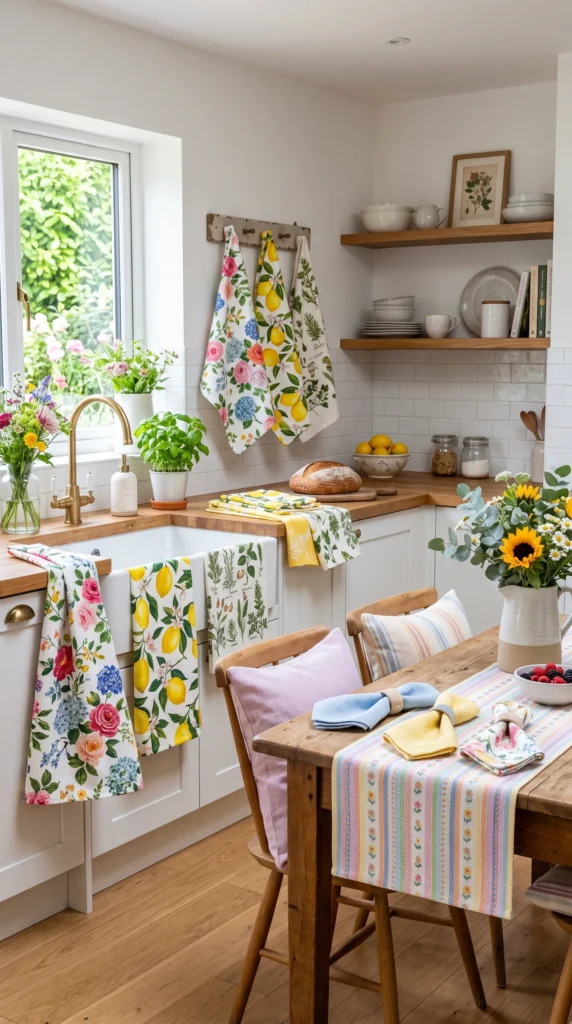 Update Your Kitchen Towels and Linens