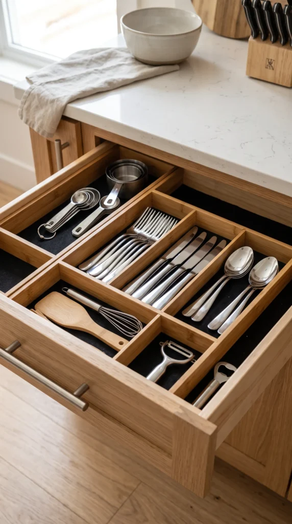 Use Drawer Organizers
