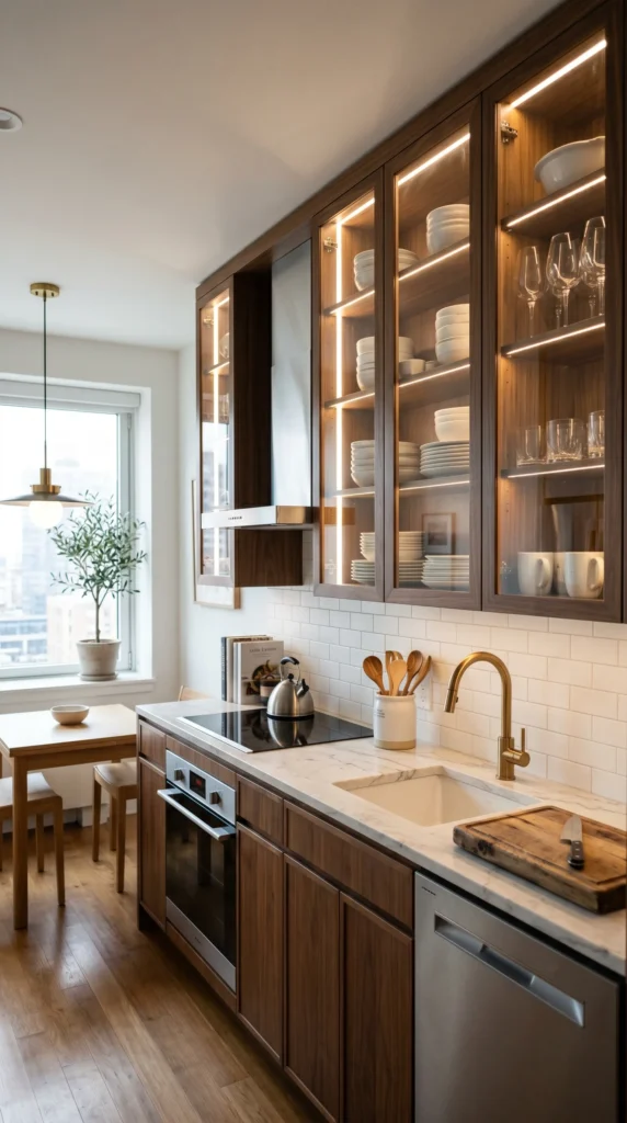 Use Glass Cabinet Doors