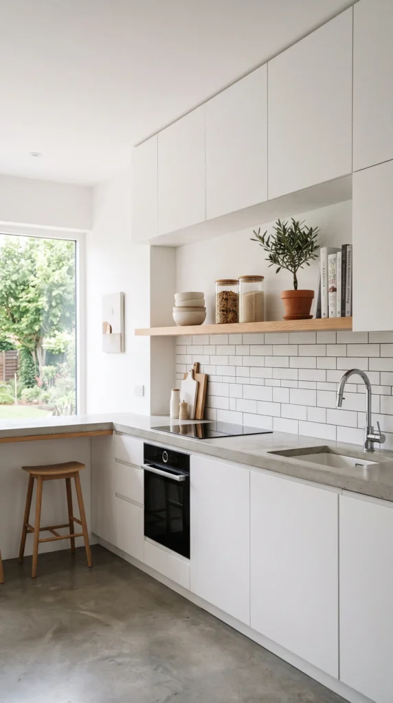 Use Open Shelving Sparingly