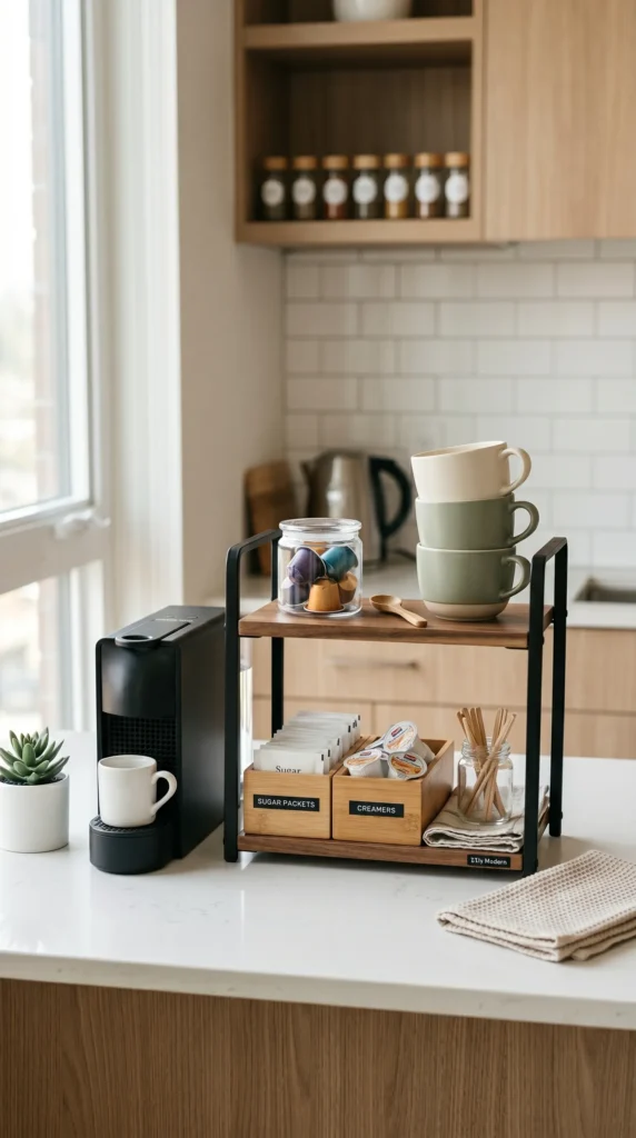 Use Tiered Organizers for Vertical Storage