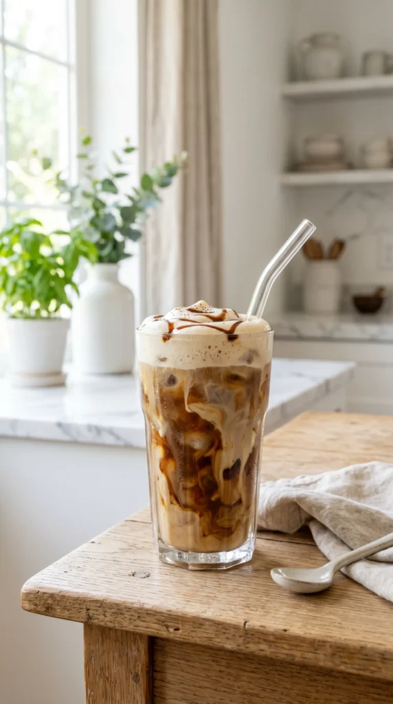 Vanilla Cream Iced Coffee