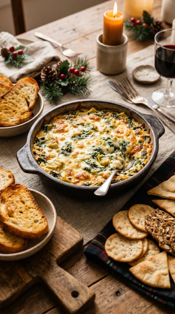 Warm Spinach and Artichoke Dip
