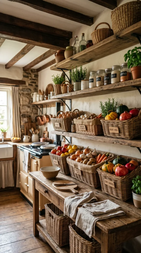 Woven Baskets for Storage