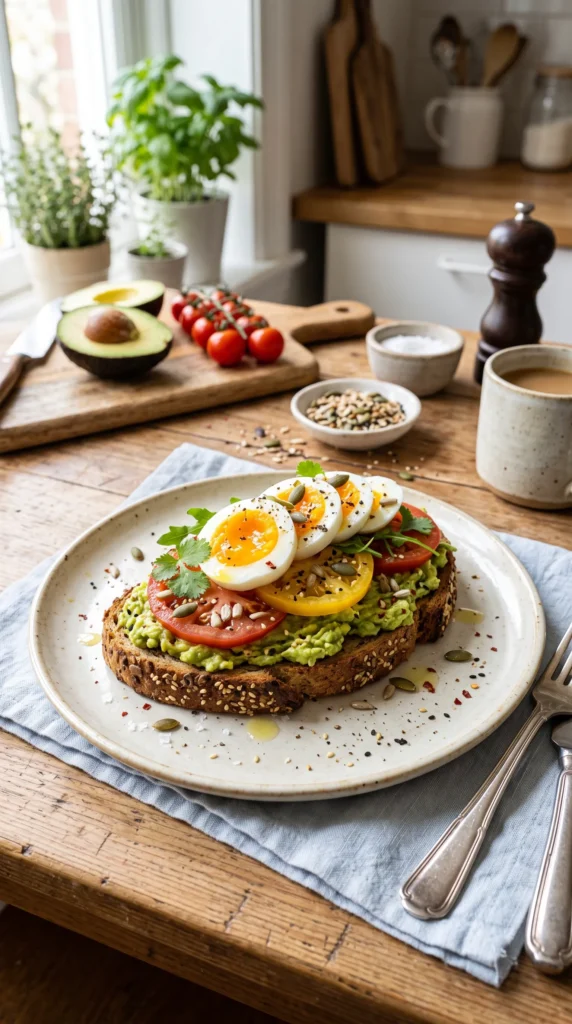 Avocado Whole-Grain Toast