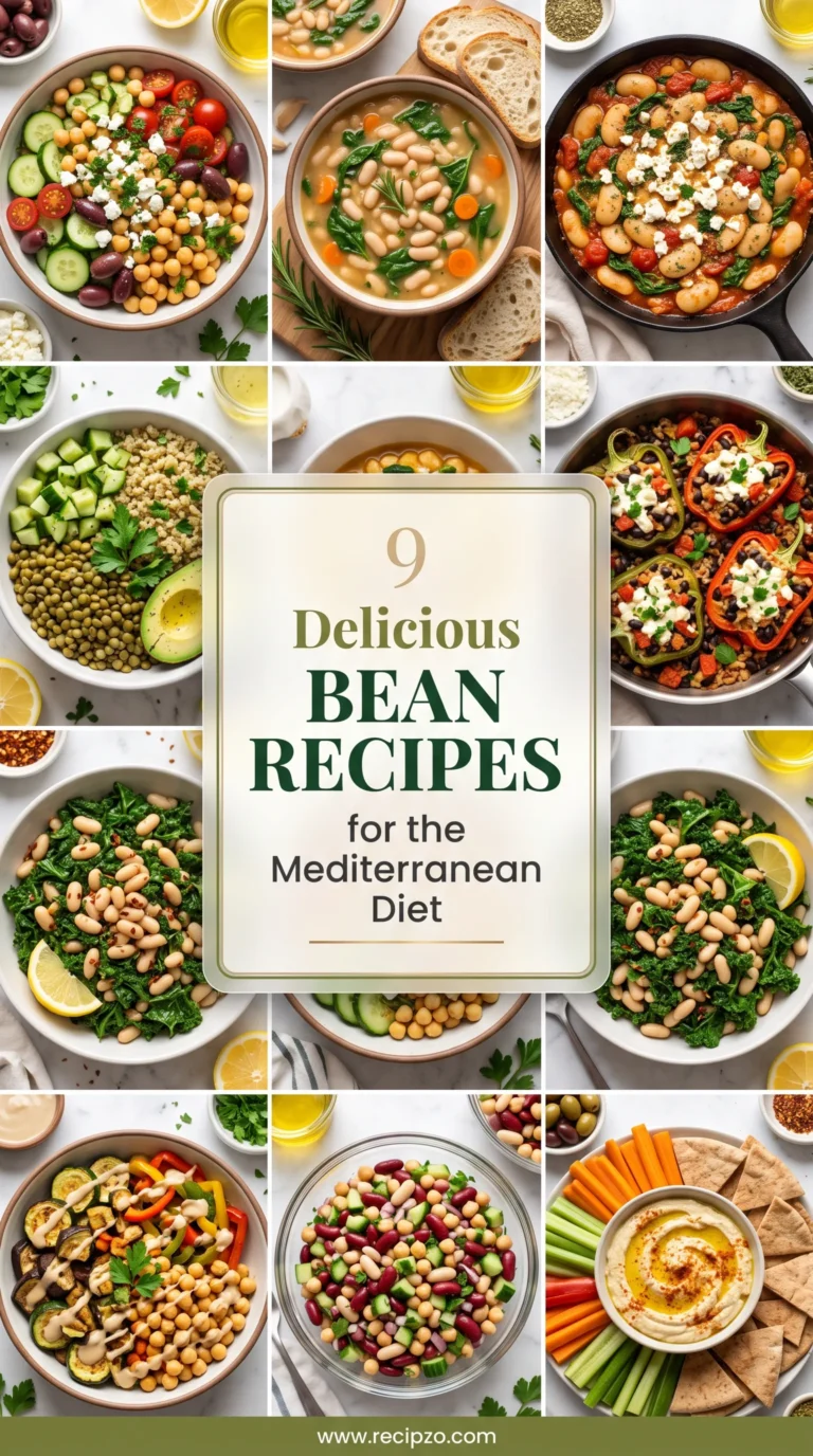Delicious Bean Recipes for the Mediterranean Diet
