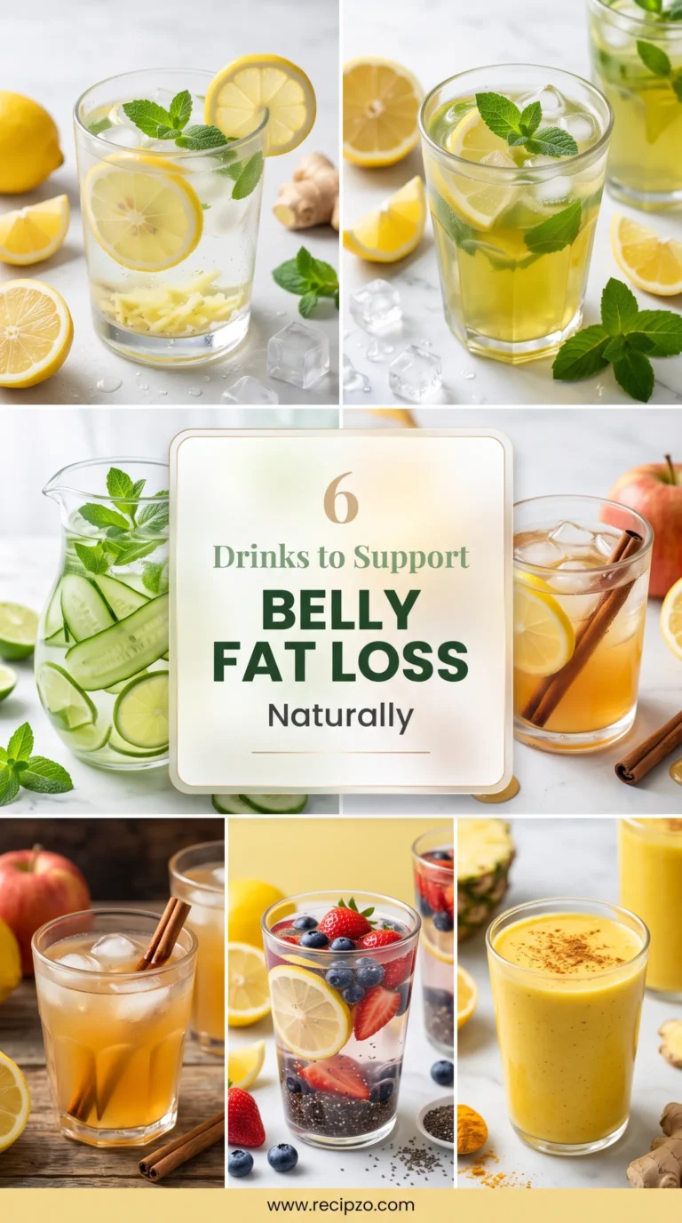 Drinks to Support Belly Fat Loss Naturally