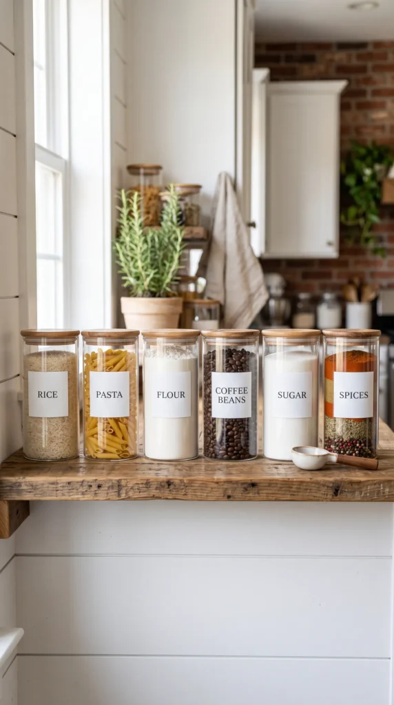 Glass Storage Jars