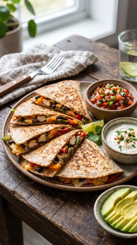 Healthy Chicken Quesadilla