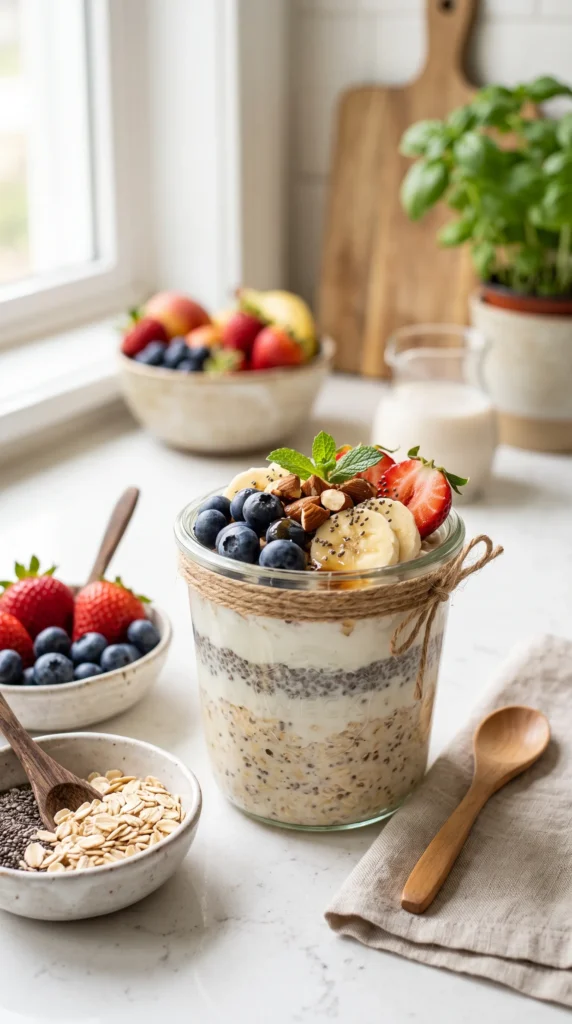 High-Protein Overnight Oats