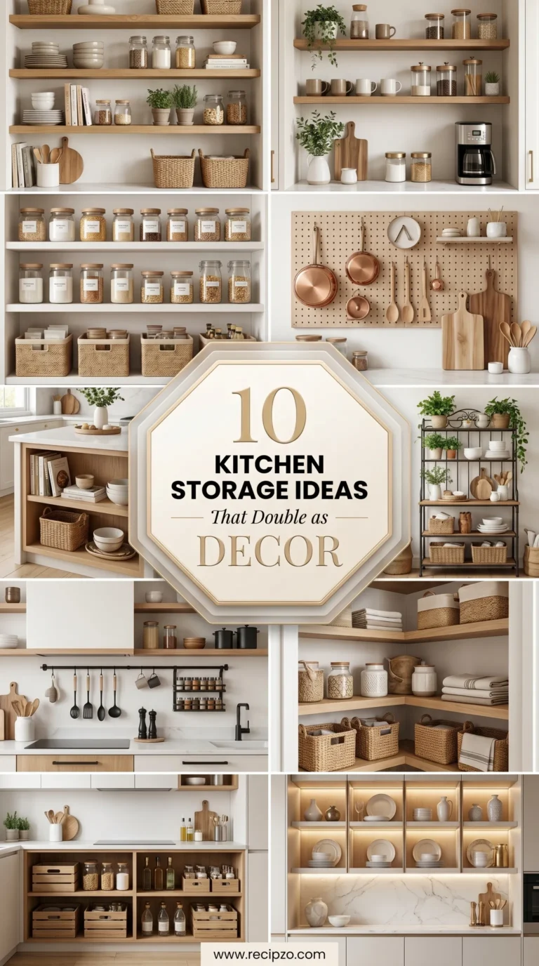 Kitchen Storage Ideas That Double as Decor