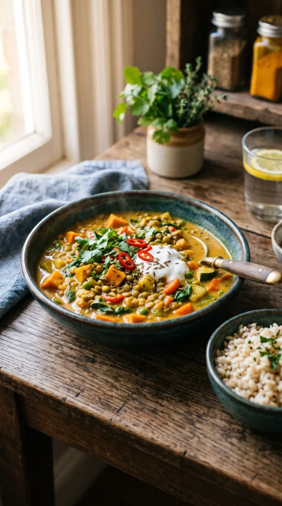Lentil and Vegetable Curry