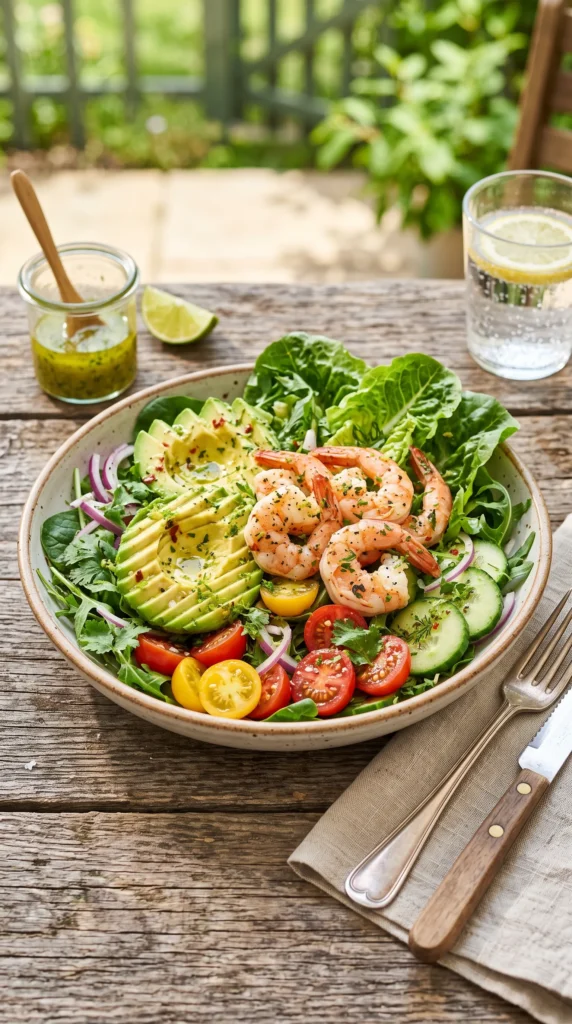 Shrimp and Avocado Salad