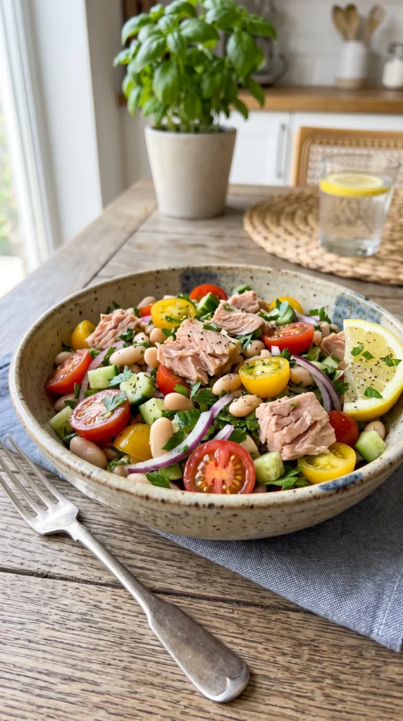 Tuna White Bean Salad